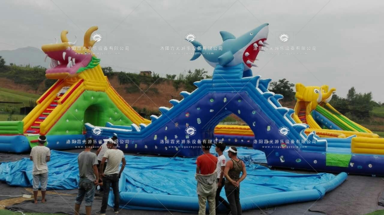 甘肃龙鲨嬉水水上乐园